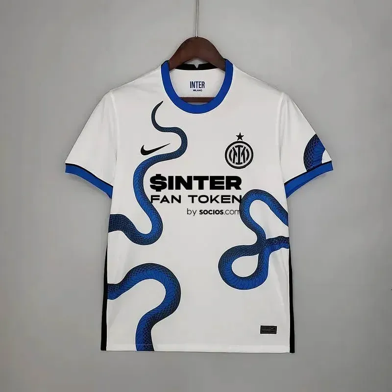 Internazionale Milan Football Jersey White 2021/2022 1:1 Thai Quality Away