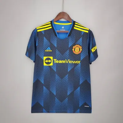 Manchester United Football Shirt Third Away 2021 / 2022 1:1 Thai Quality Manchester United Football Shirt Third Away 2021 / 2022 1:1 Thai Quality