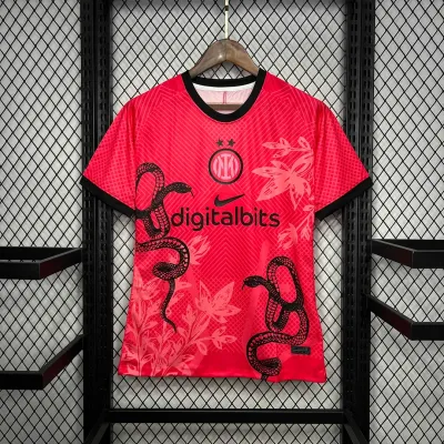 2025/2026 Inter Milan Special Edition Red Football Jersey1:1 Quality Thai