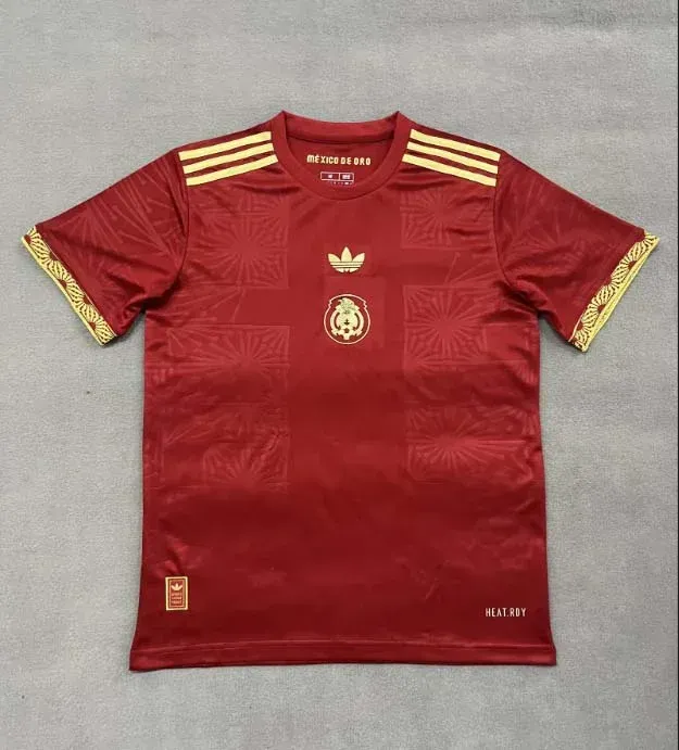 2025 Mexico National Gold cup Version Red Football Shirt 1:1 Thai Quality