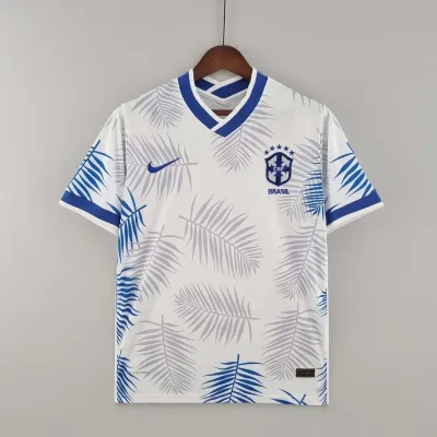 2022 Brazil Classic White Soccer Jersey