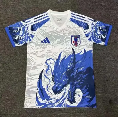 2025 Japan Special Edition Blue Fire Dragon Football Shirt 1:1 Thai Quality 2025 Japan Special Edition Blue Fire Dragon Football Shirt 1:1 Thai Quality