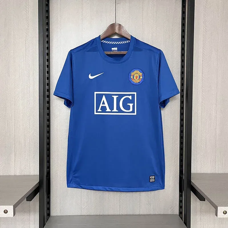 2007/2008 Retro Manchester United Football Shirt Away 1:1 Thai Quality