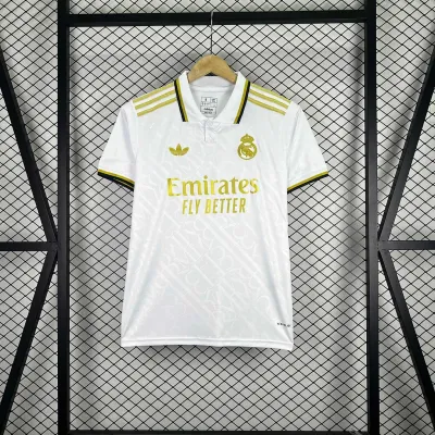2025/2026 Real Madrid Third Away Gold Edition Football Jersey 1:1 Thai Quality
