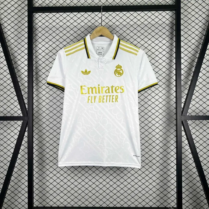 2025/2026 Real Madrid Third Away Gold Edition Football Jersey 1:1 Thai Quality