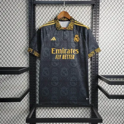 2023/2024 Real Madrid Concept Edition Black Shirt