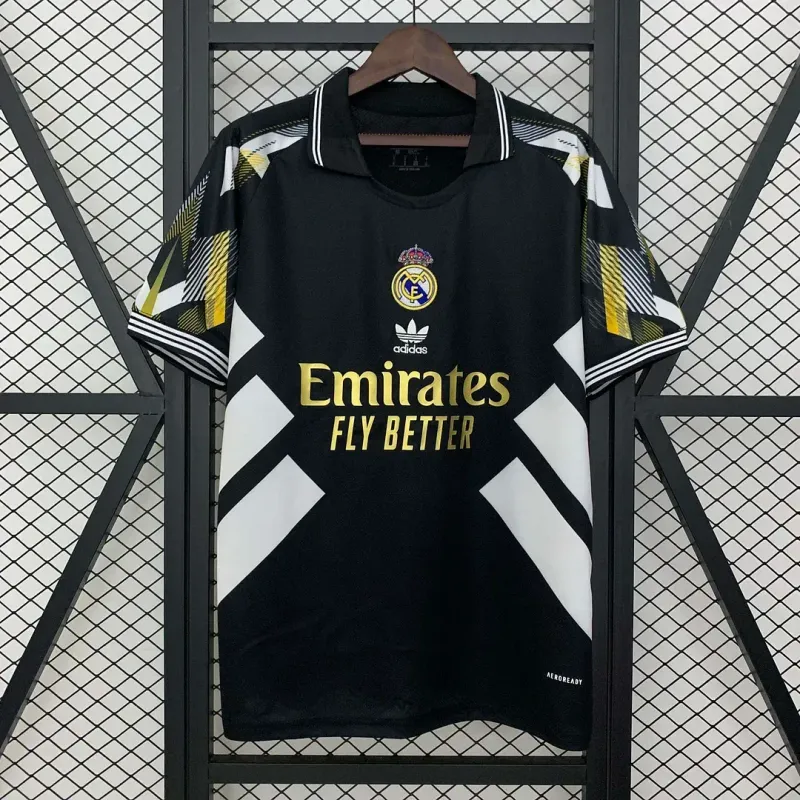 2025/2026 Real Madrid Special Edition Black Football Shirt1:1 Thai Quality