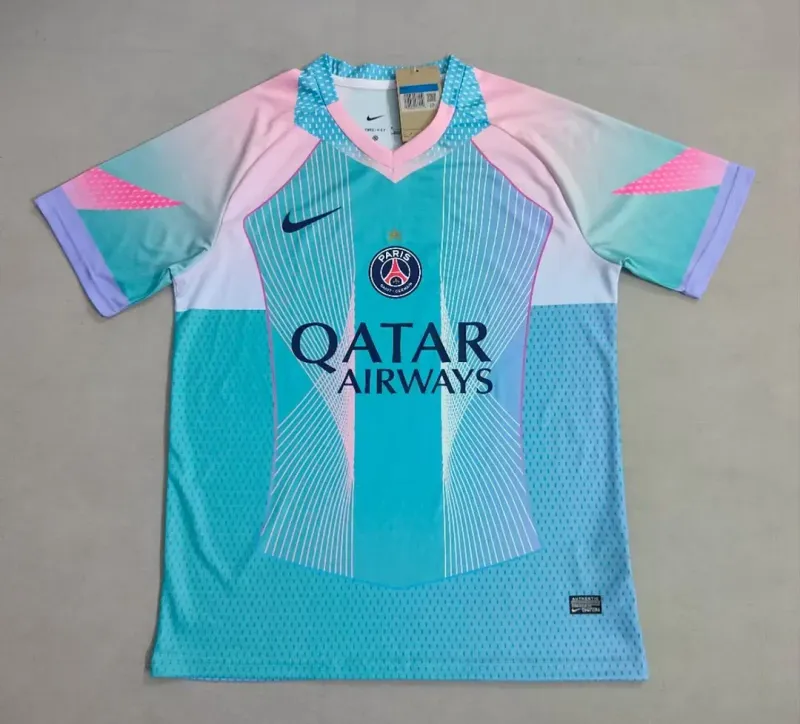 2025/2026 Psg Paris Saint-Germain Special Edition Light Blue Football Jersey 1:1 Thai quality
