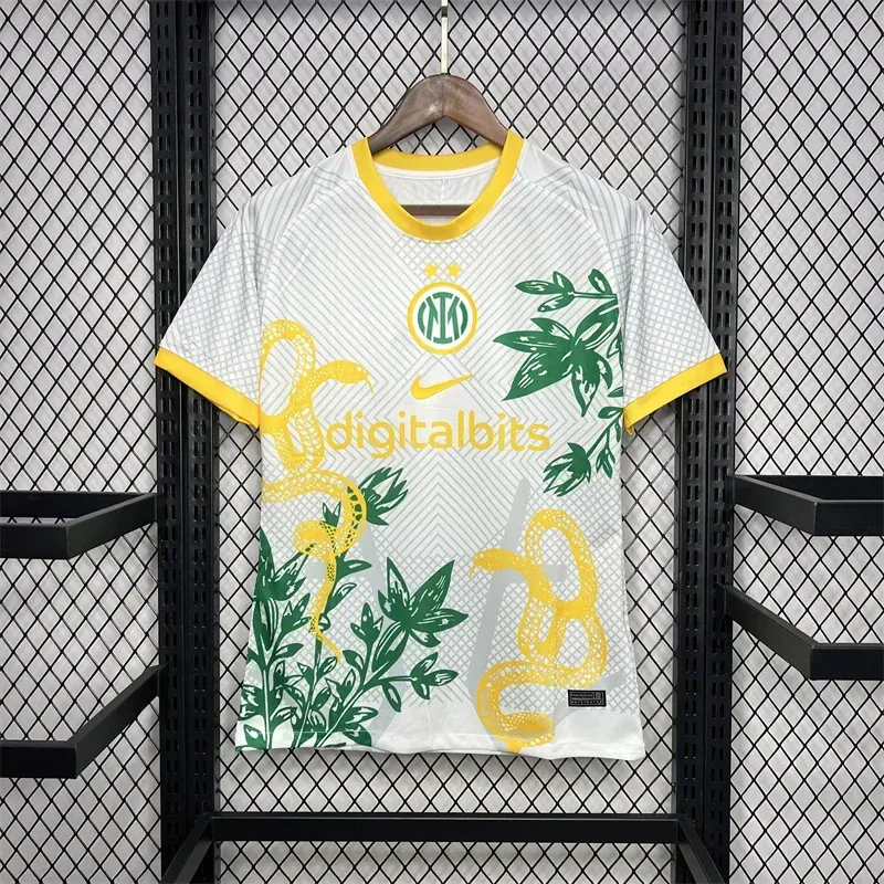 2024/2025 Inter Milan Special Edition Yellow Football Jersey1:1 Thai Quality