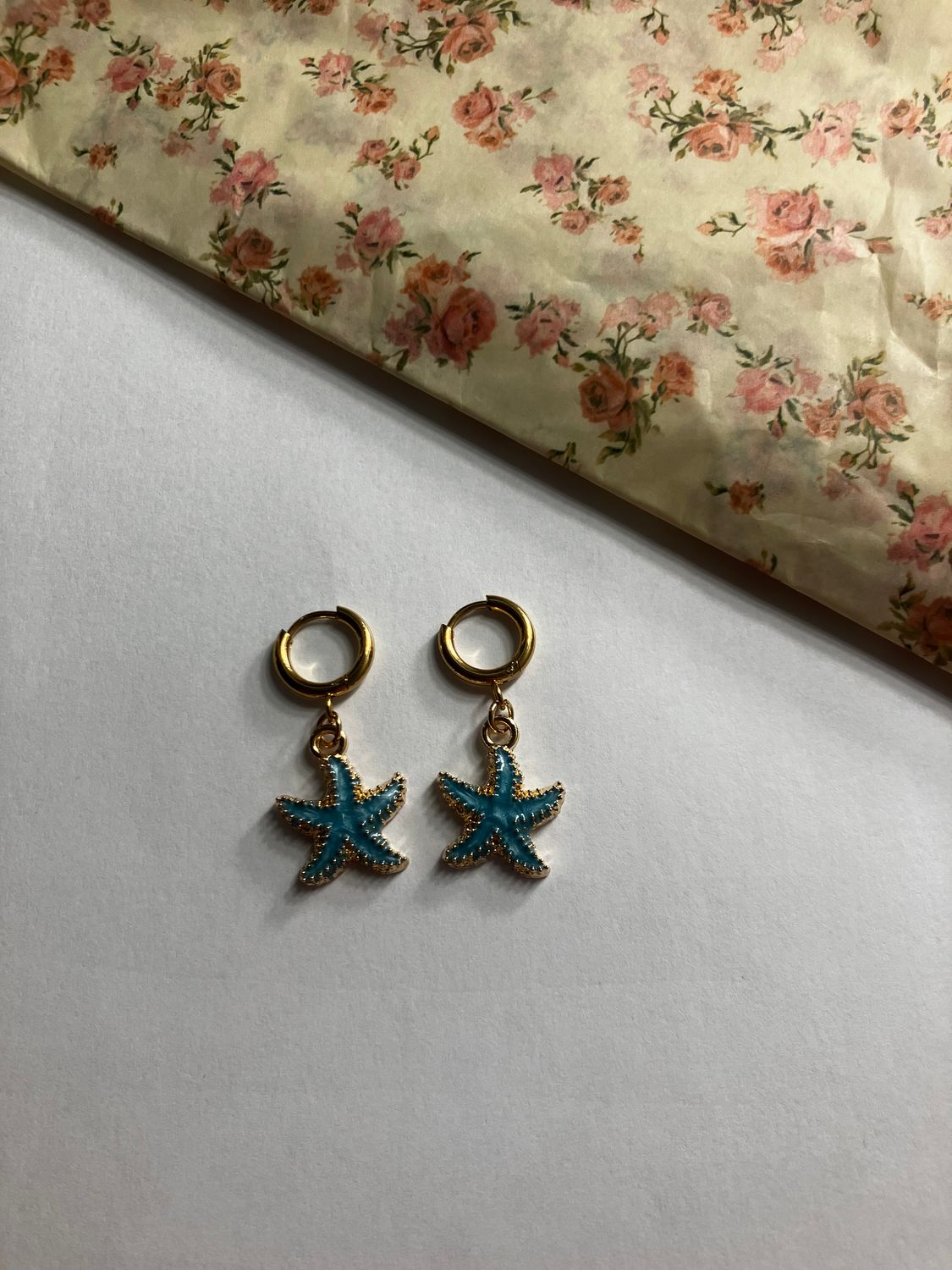 Blue StarfishEarrings