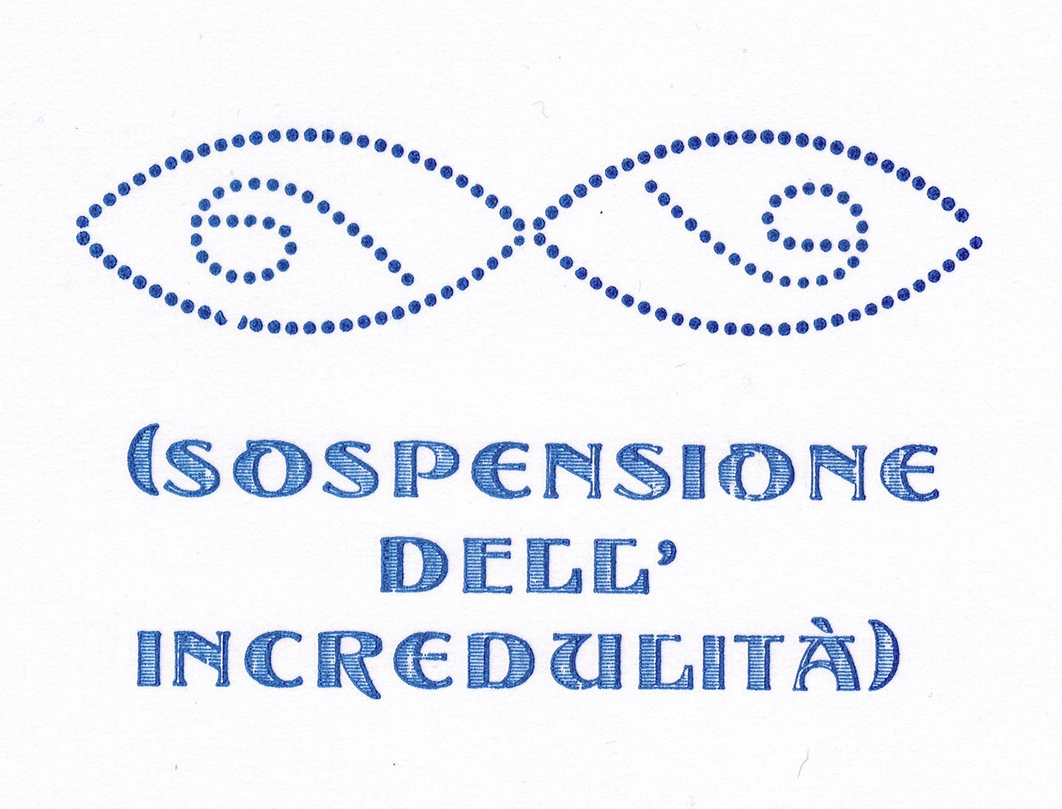 (Sospensione dell&#39;incredulità)