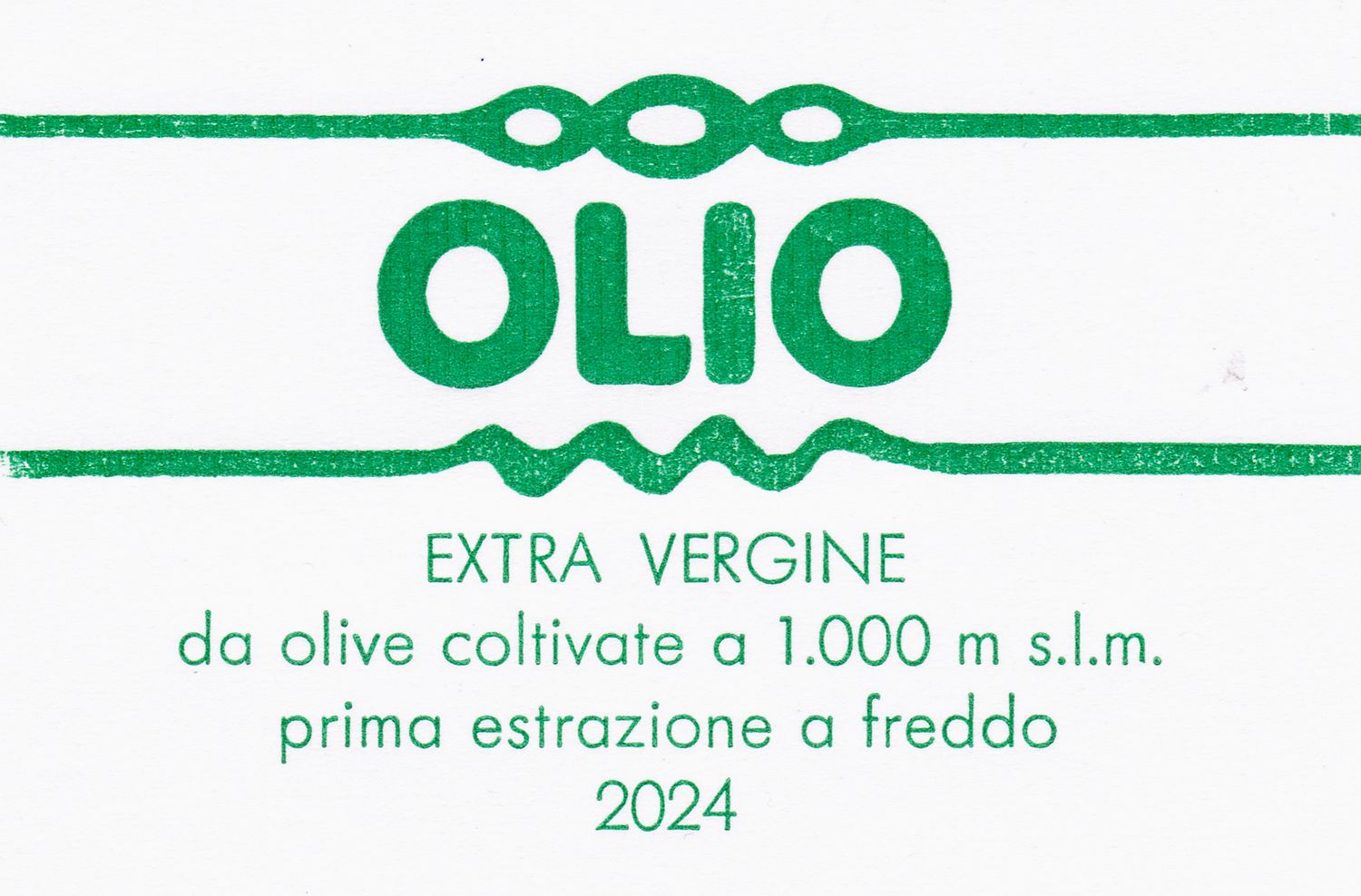Olio di montagna