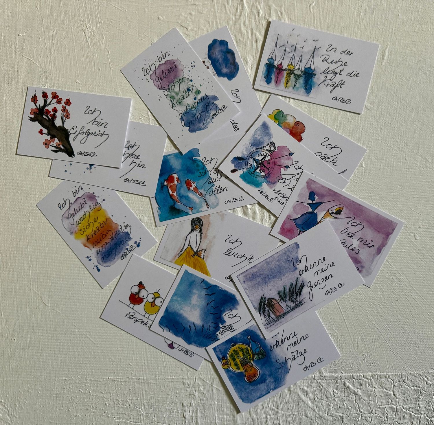 Affirmationskarten-Set