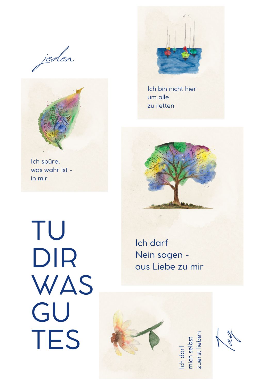 Affirmationskarten-Set