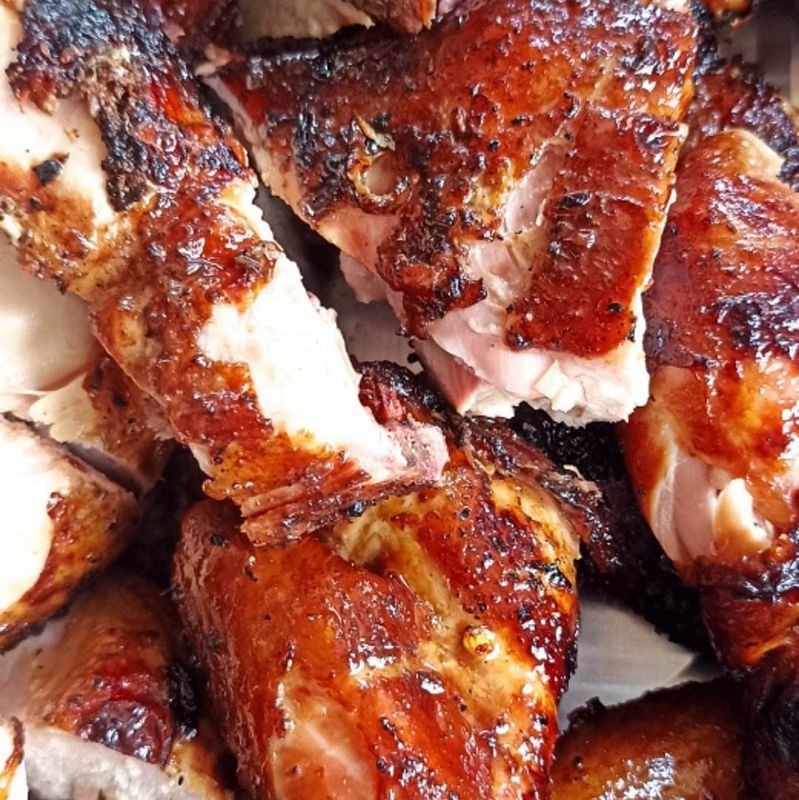 Half Grilled Chicken Big