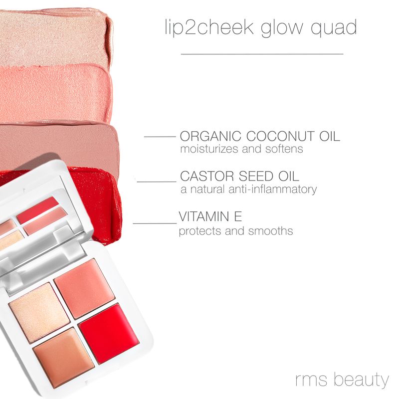 RMS — Lip2Cheek Glow Quad Mini