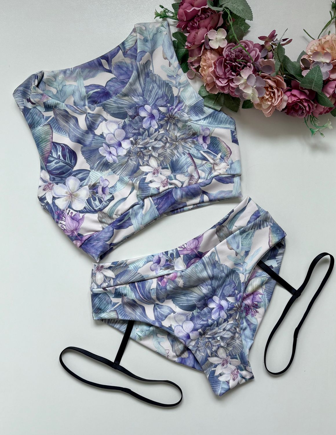 Komplet Cofala - Purple Floral
