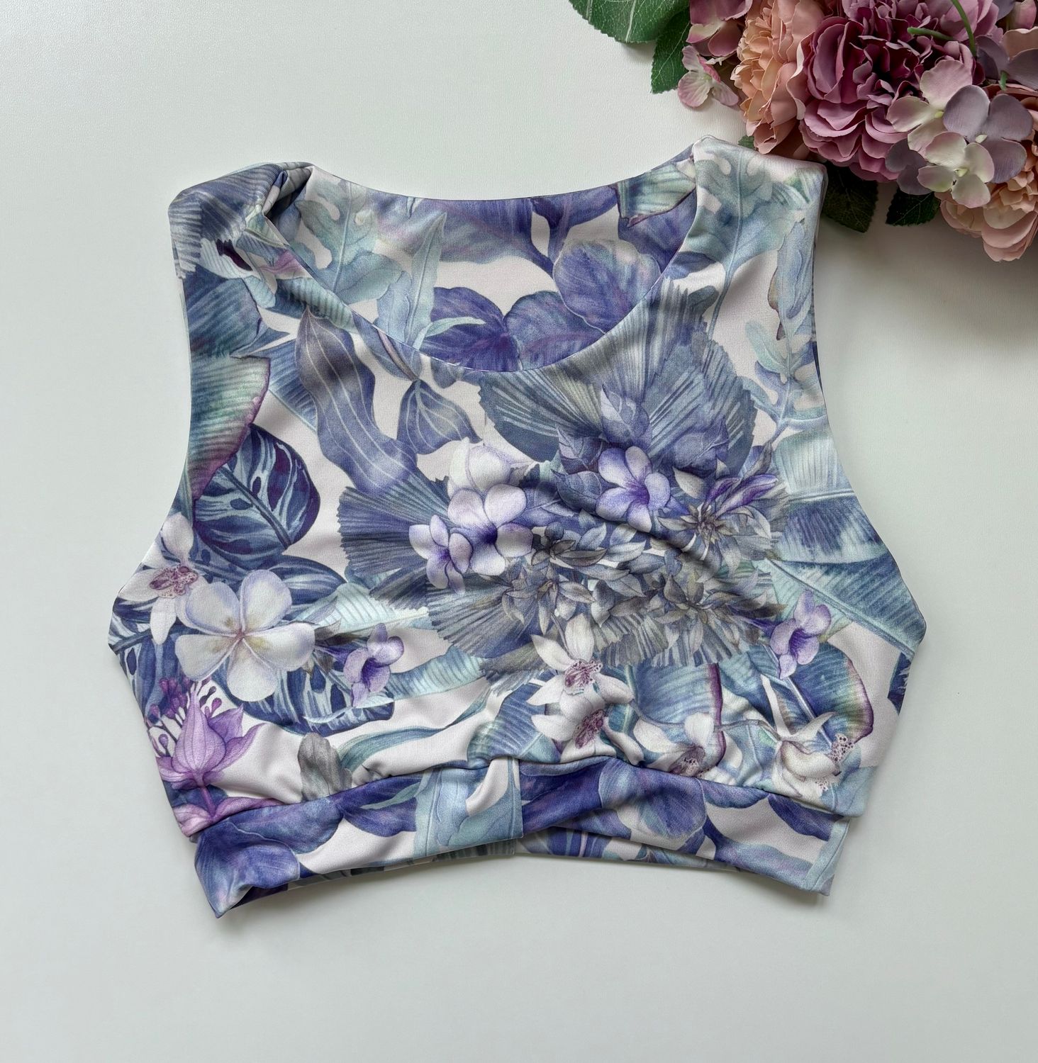 Top Cofete - PURPLE FLORAL