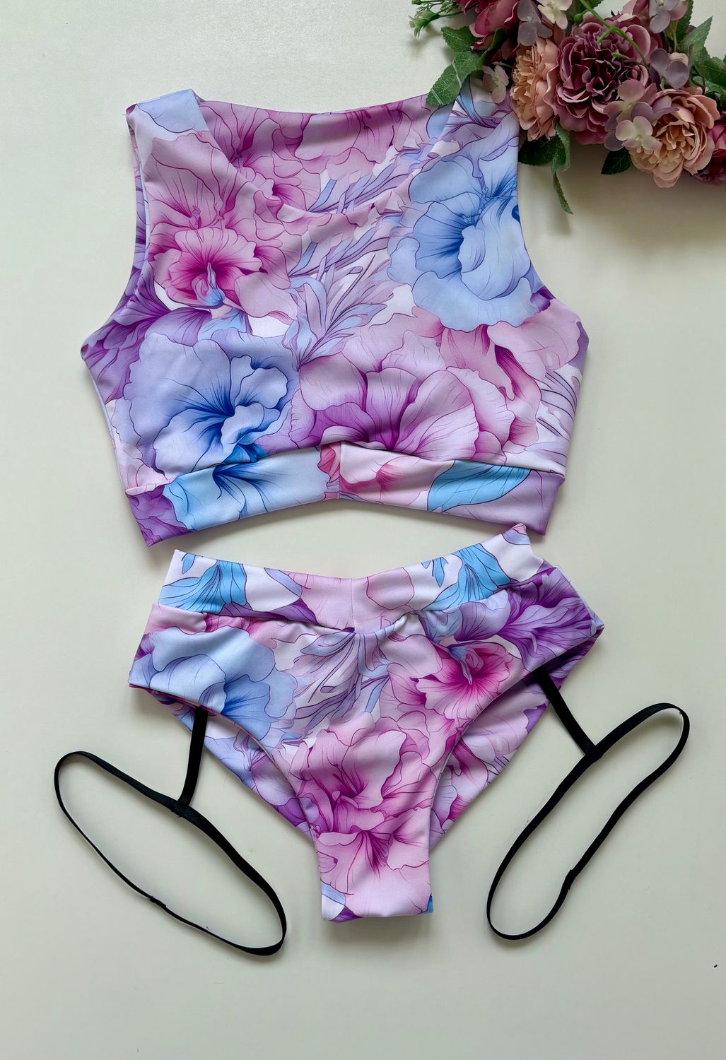 Komplet Lanife - pastel flowers