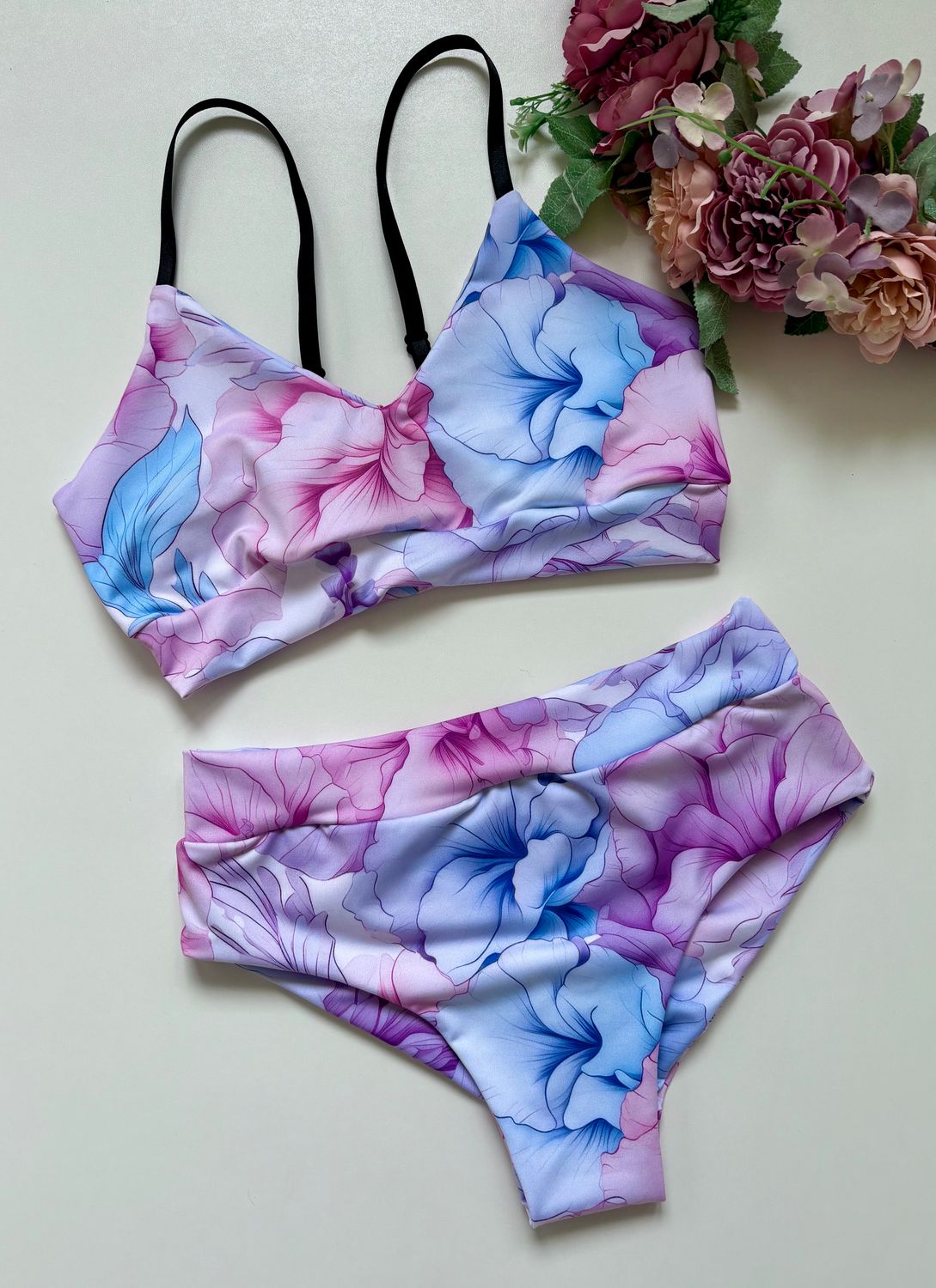 Komplet Cofala - pastel flowers