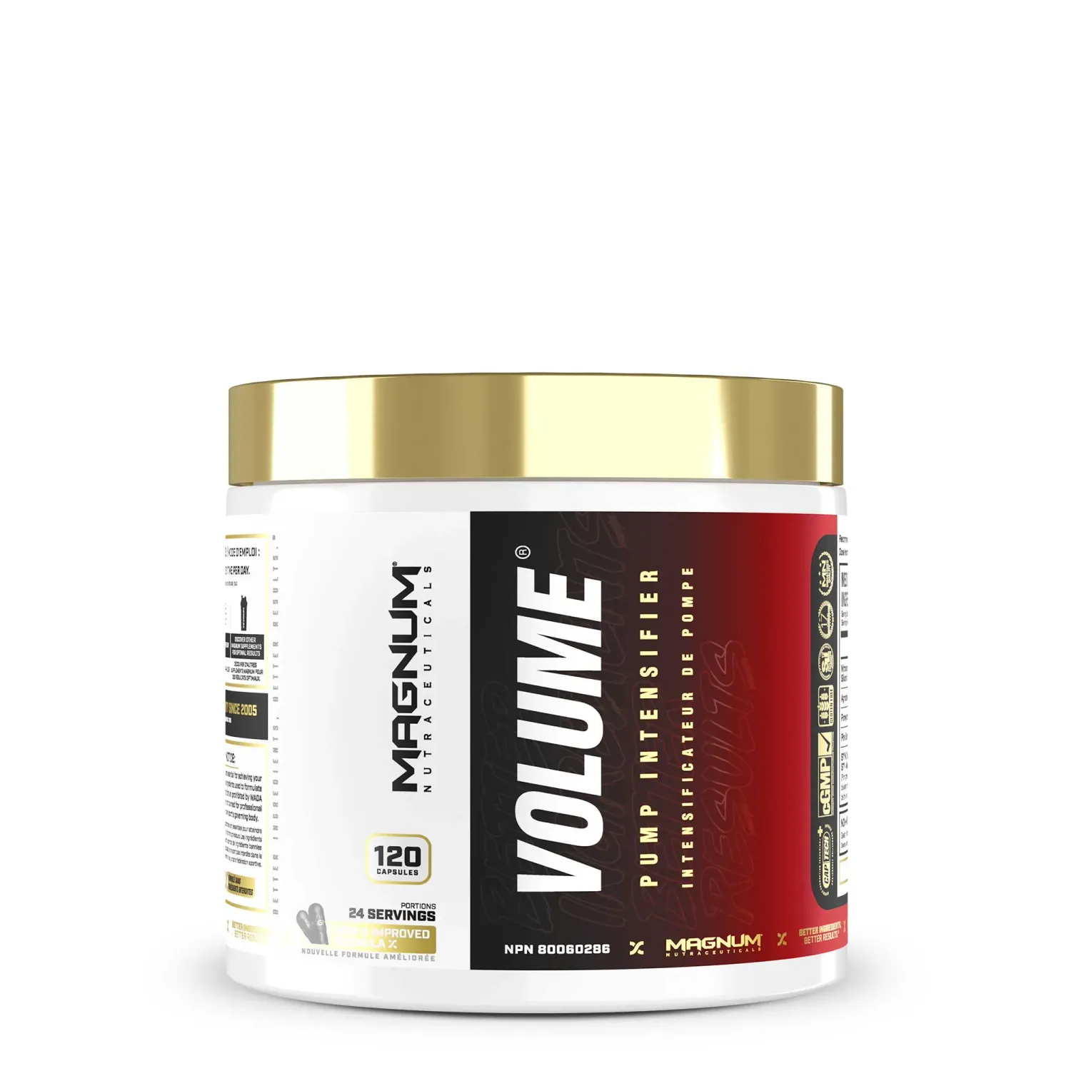 MAGNUM - VOLUME PUMP - 120 CAPSULES