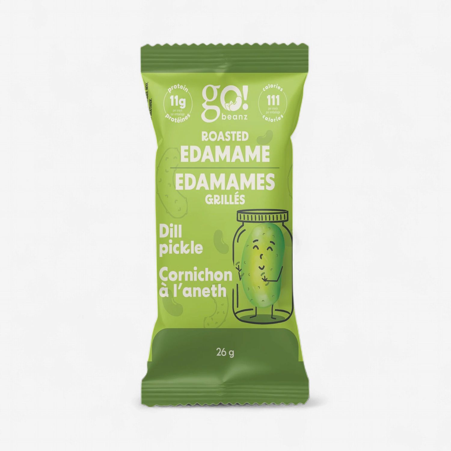 GO NUTRITION - GO BEANZ - 26G, Fragrance: CORNICHON À L'ANETH