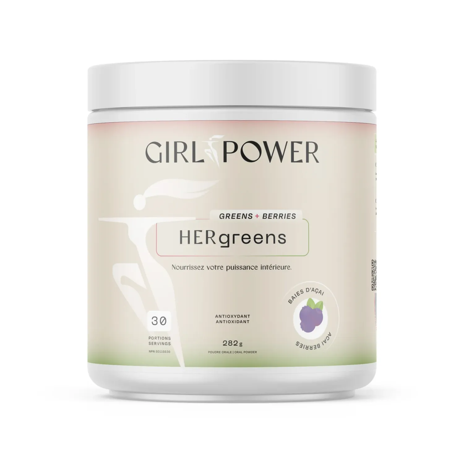 GIRL POWER - HER GREENS - 30 PORTIONS, Fragrance: BAIES