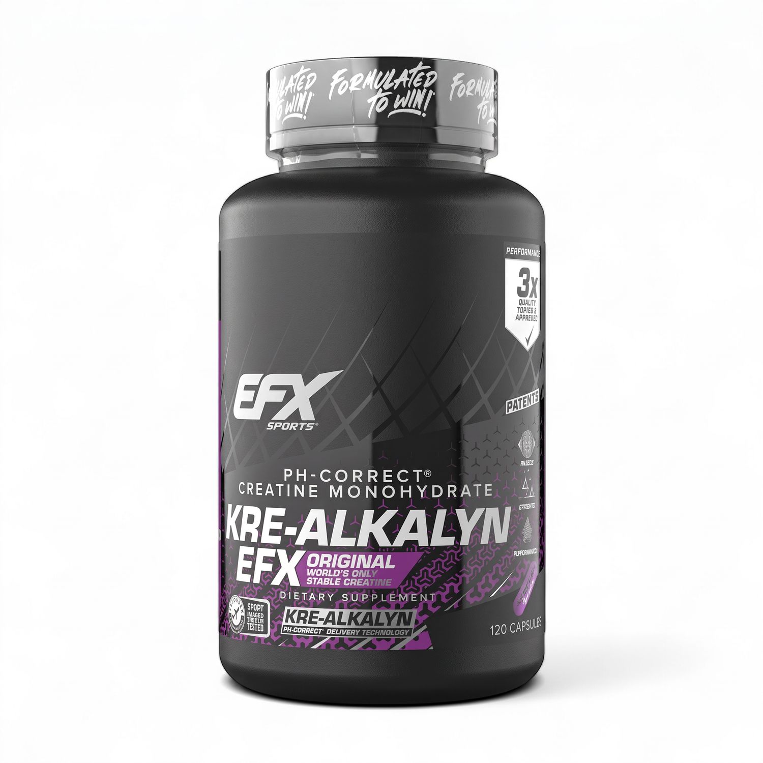 EFX SPORTS - KRE ALCALYN, Size: 120 CAPSULES