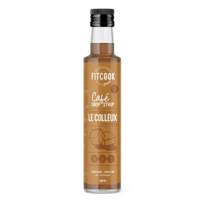 FITCOOK FOODZ - SIROP À CAFÉ - 500ML