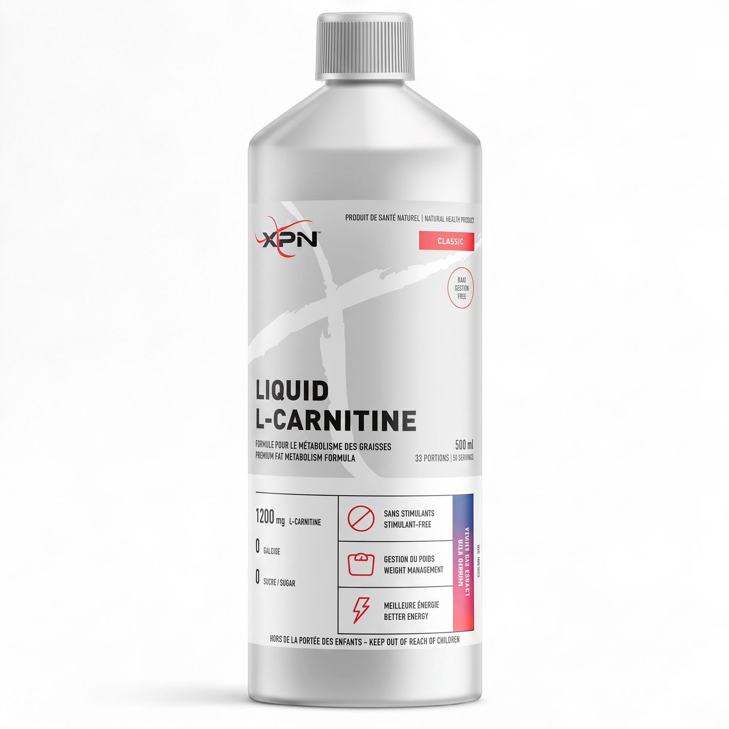 XPN - L-CARNITINE LIQUIDE - 500ML