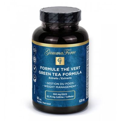 GAMMA FORCE - EXTRAIT DE THÉ VERT - 60 CAPSULES