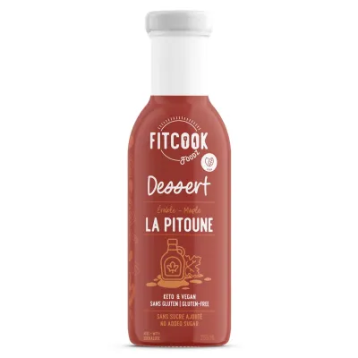 FITCOOK FOODZ - SAUCE DESSERT - 355ML