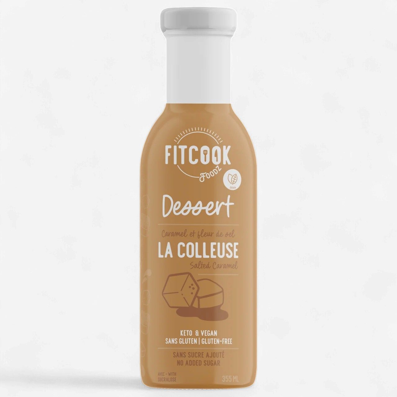 FITCOOK FOODZ - SAUCE DESSERT - 355ML, Fragrance: LA COLLEUSE