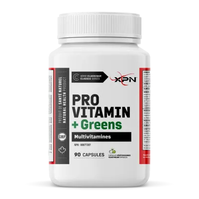 XPN - PRO VITAMINS + GREENS - 90 CAPSULES