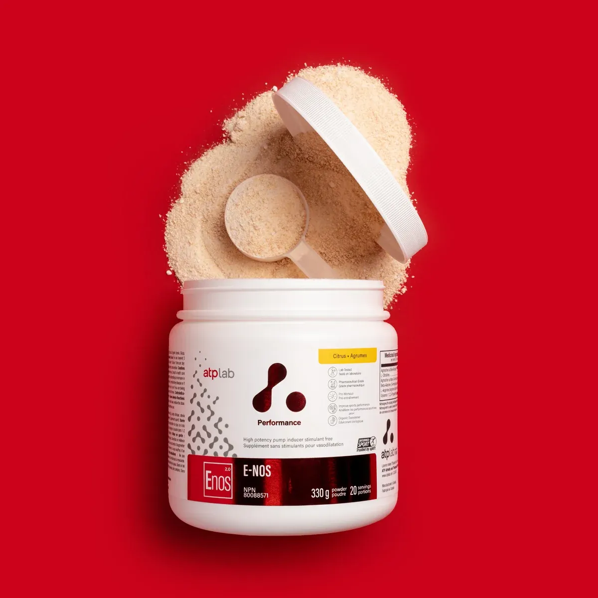 ATP - E NOS - 20 PORTIONS, Fragrance: AGRUMES