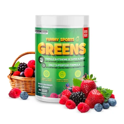 YUMMY SPORTS - GREENS - 30 PORTIONS