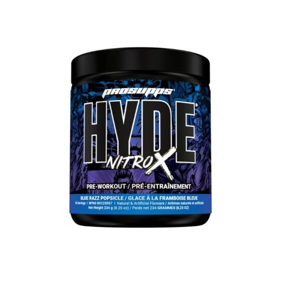 PROSUPPS - HYDE NITRO X - 60 PORTIONS, Fragrance: FRAMBOISE BLEUE