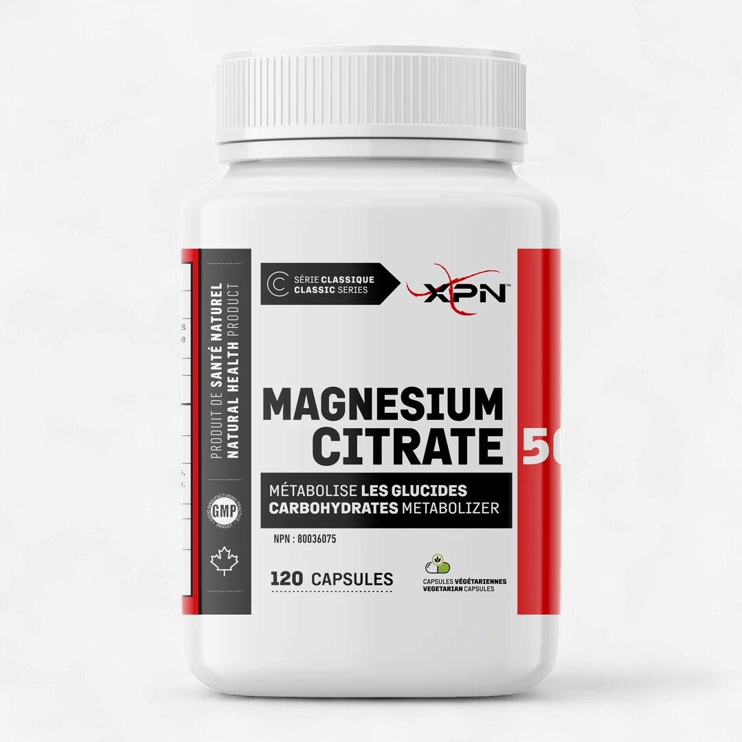 XPN - MG CITRATE 500 - 120 CAPSULES