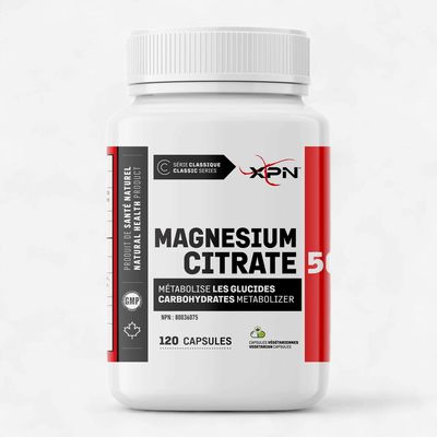 XPN - MG CITRATE 500 - 120 CAPSULES