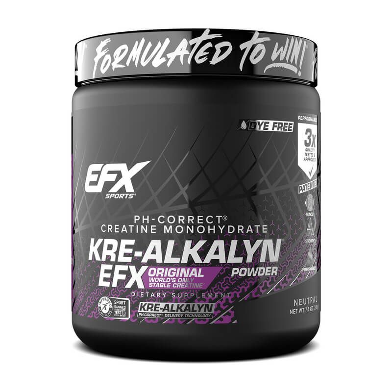 EFX SPORTS - KRE ALCALYN - 200G, Fragrance: NATURE
