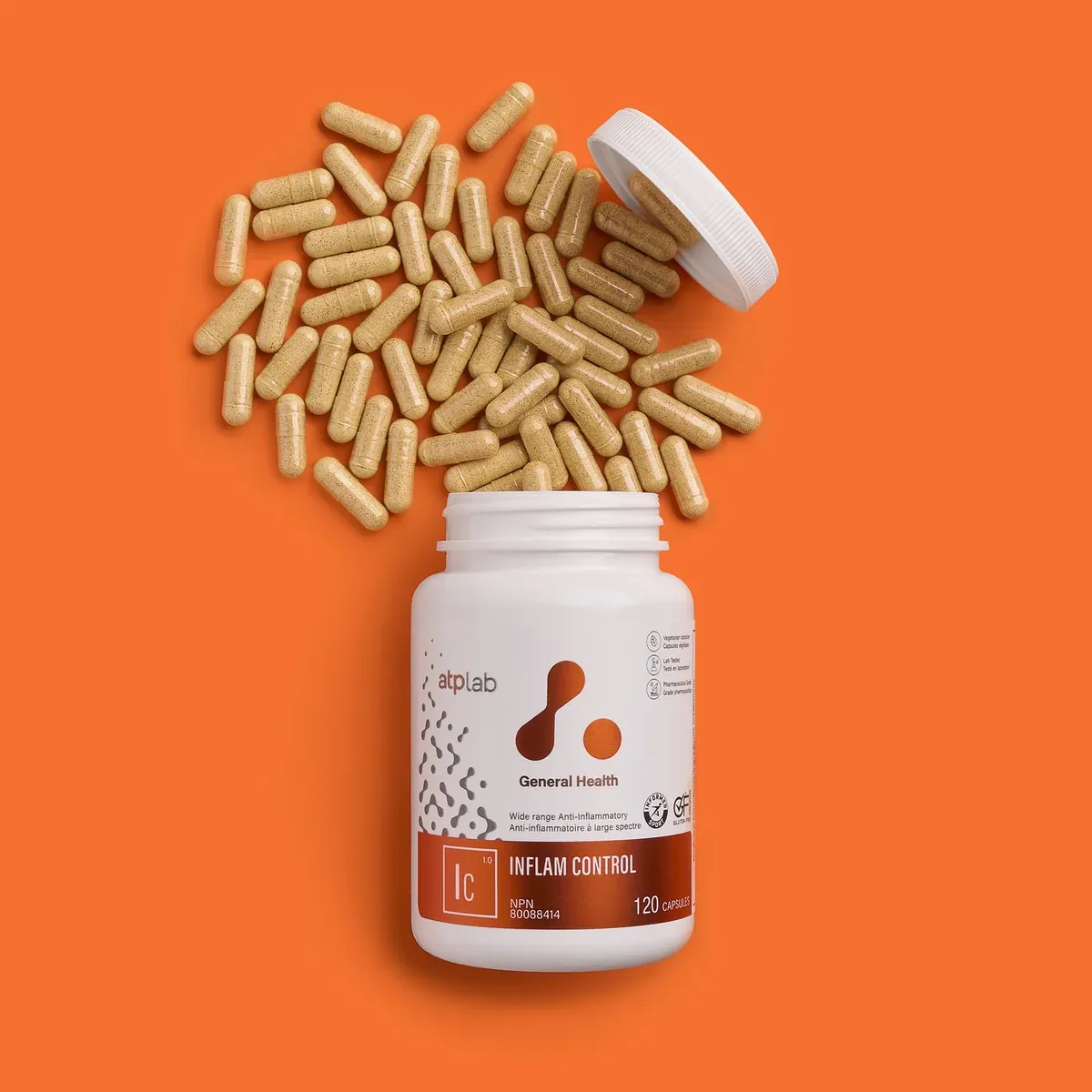 ATP - INFLAM CONTROL - 120 CAPSULES