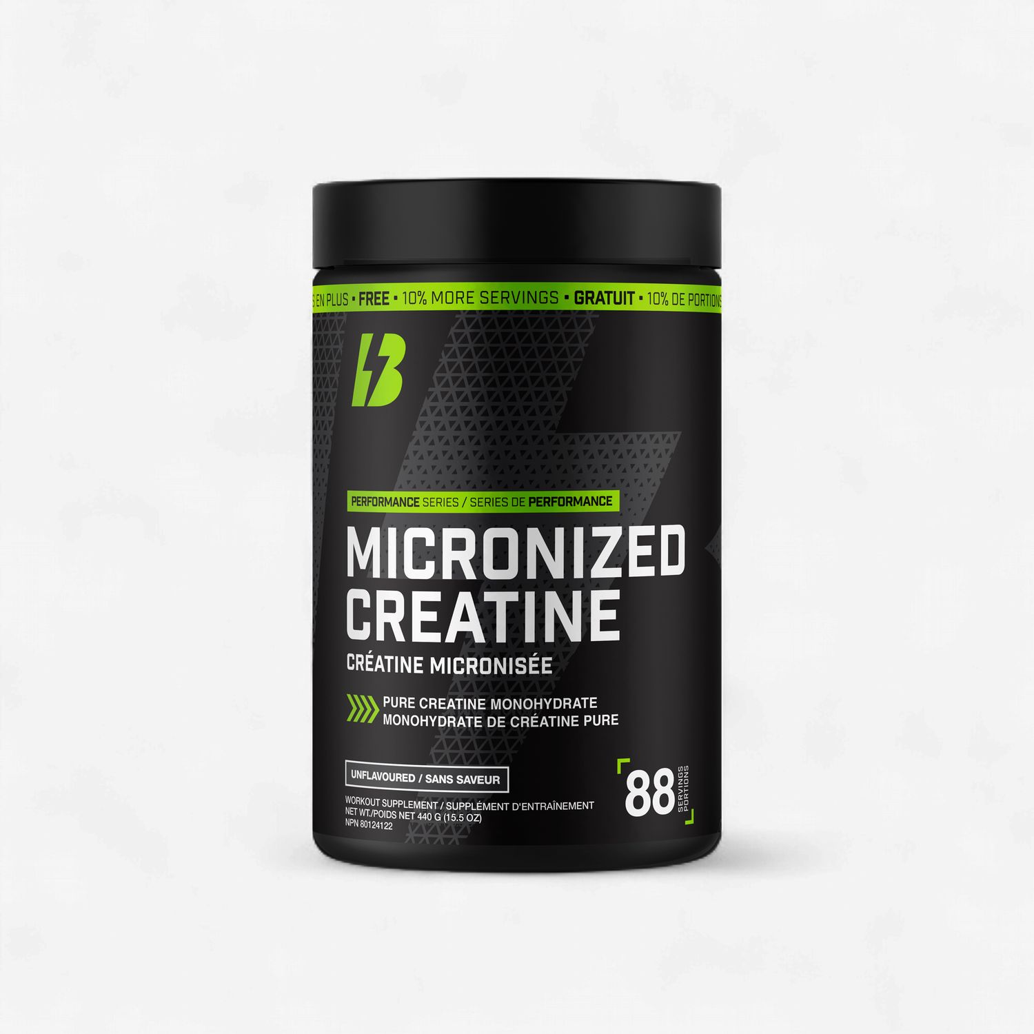 BULL NUTRITION - CRÉATINE MONOHYDRATE, Size: 440G