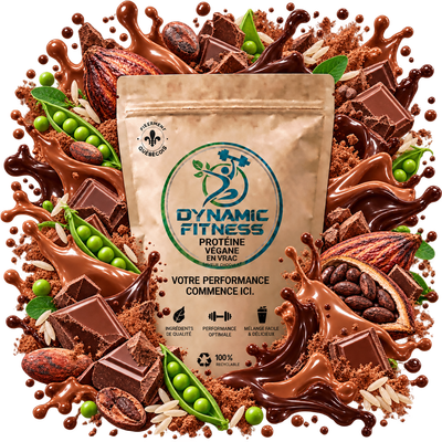DYNAMIC FITNESS - VRAC PROTÉINE VÉGÉTALE - 1LBS