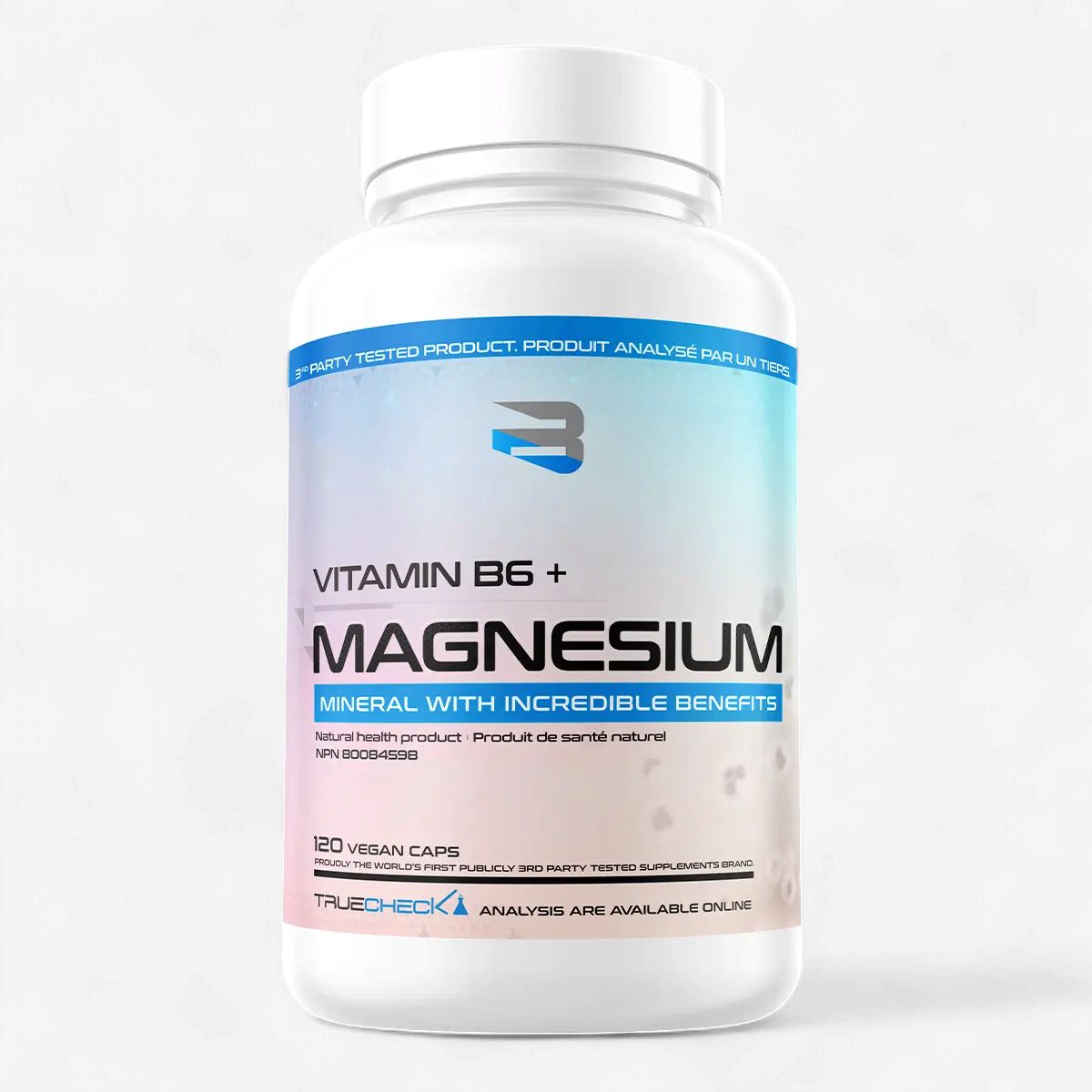 BELIEVE -MAGNESIUM + B6 - 120 CAPSULES