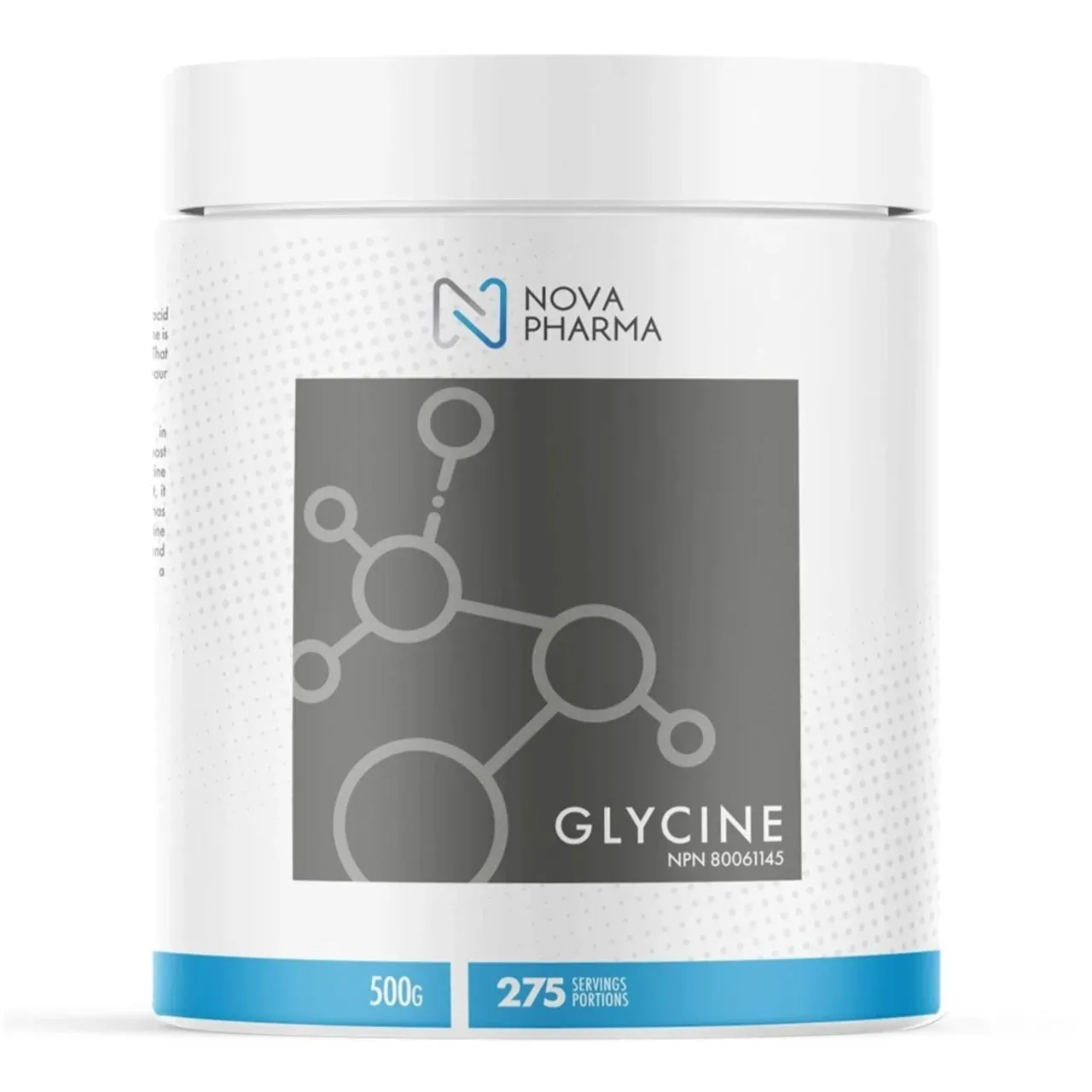 NOVA PHARMA - GLYCINE - 275 PORTIONS
