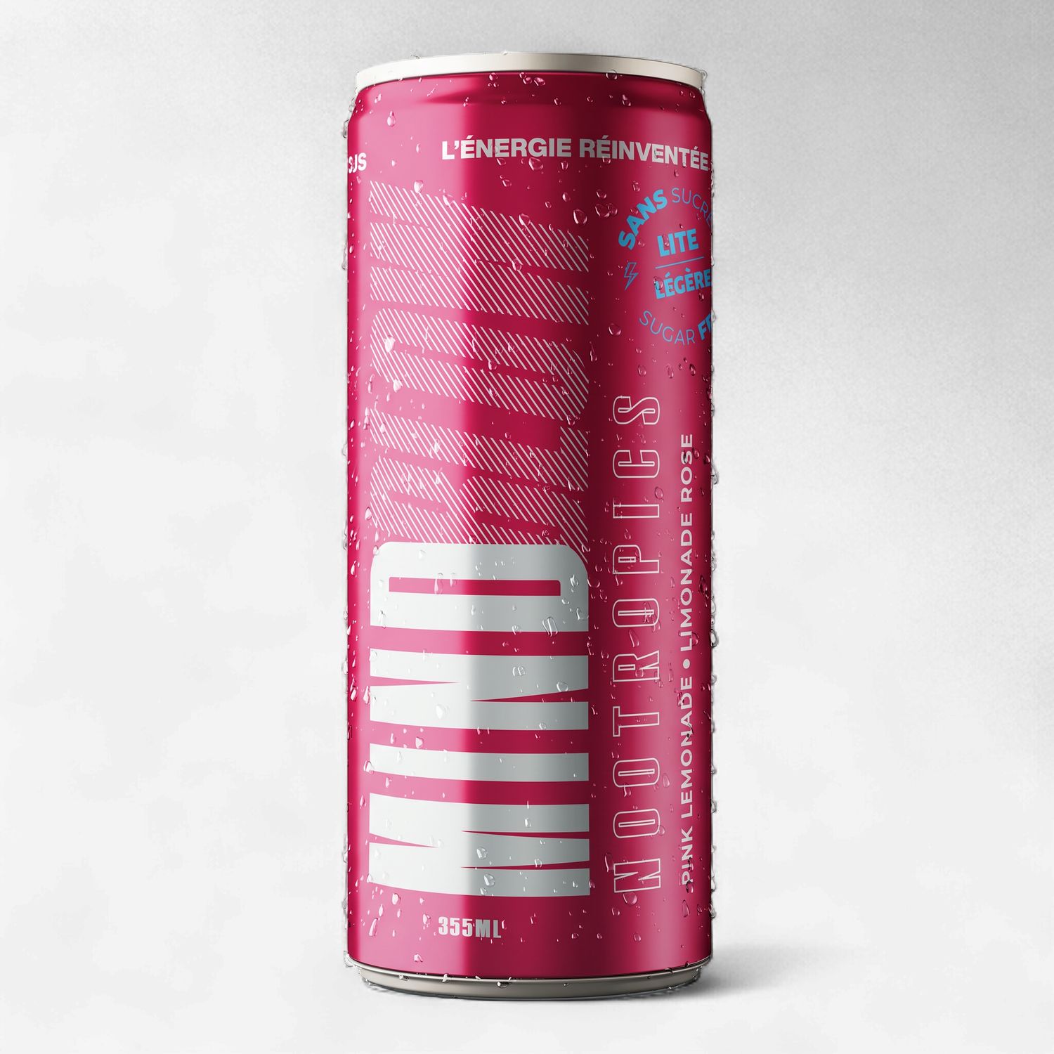 MINDBLOW - ENERGY - 355ML, Fragrance: PINK LEMONADE