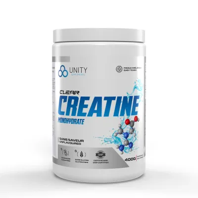 UNITY - CRÉATINE MONOHYDRATE- 60 PORTIONS