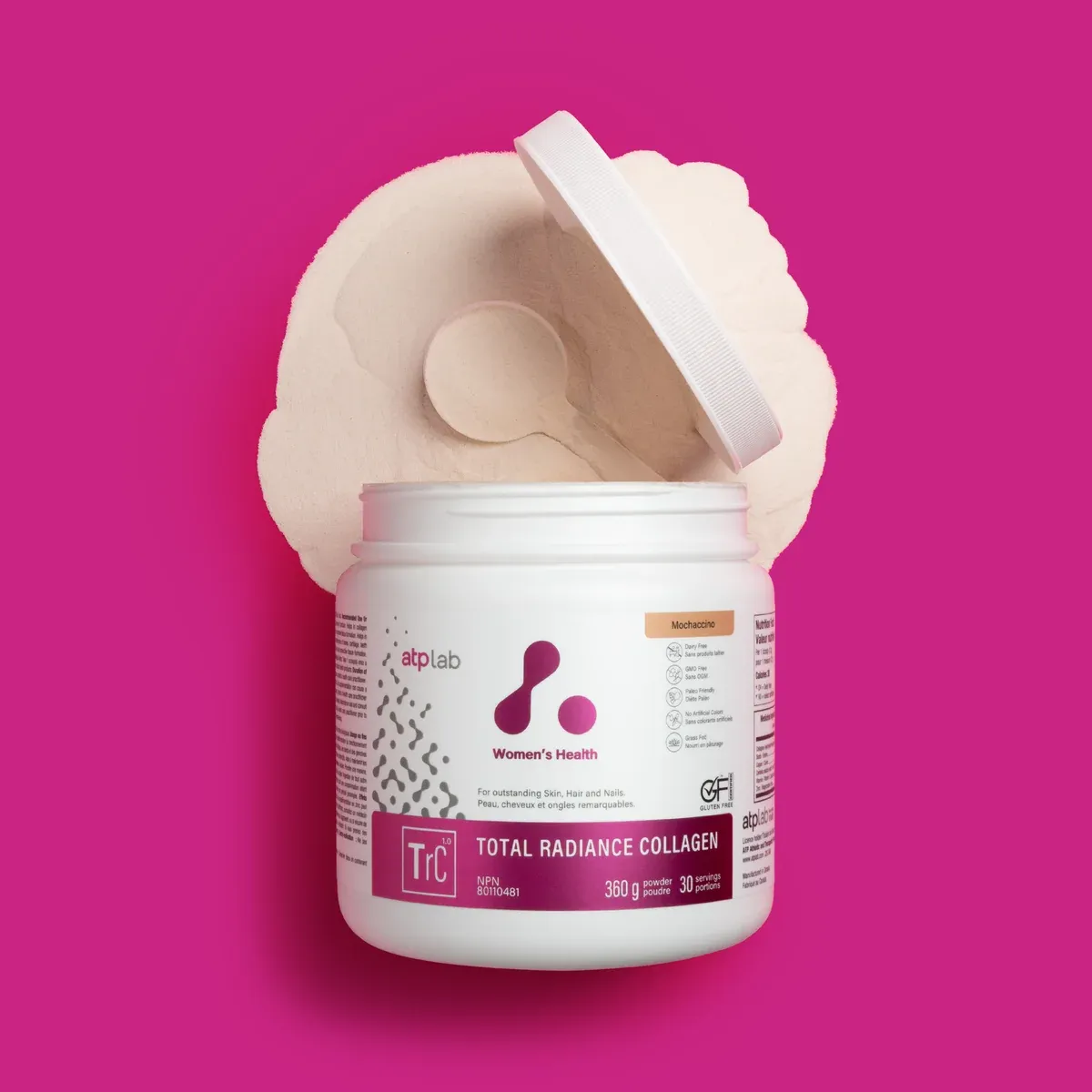 ATP - TOTAL RADIANCE - 30 PORTIONS, Fragrance: MOCHACCINO