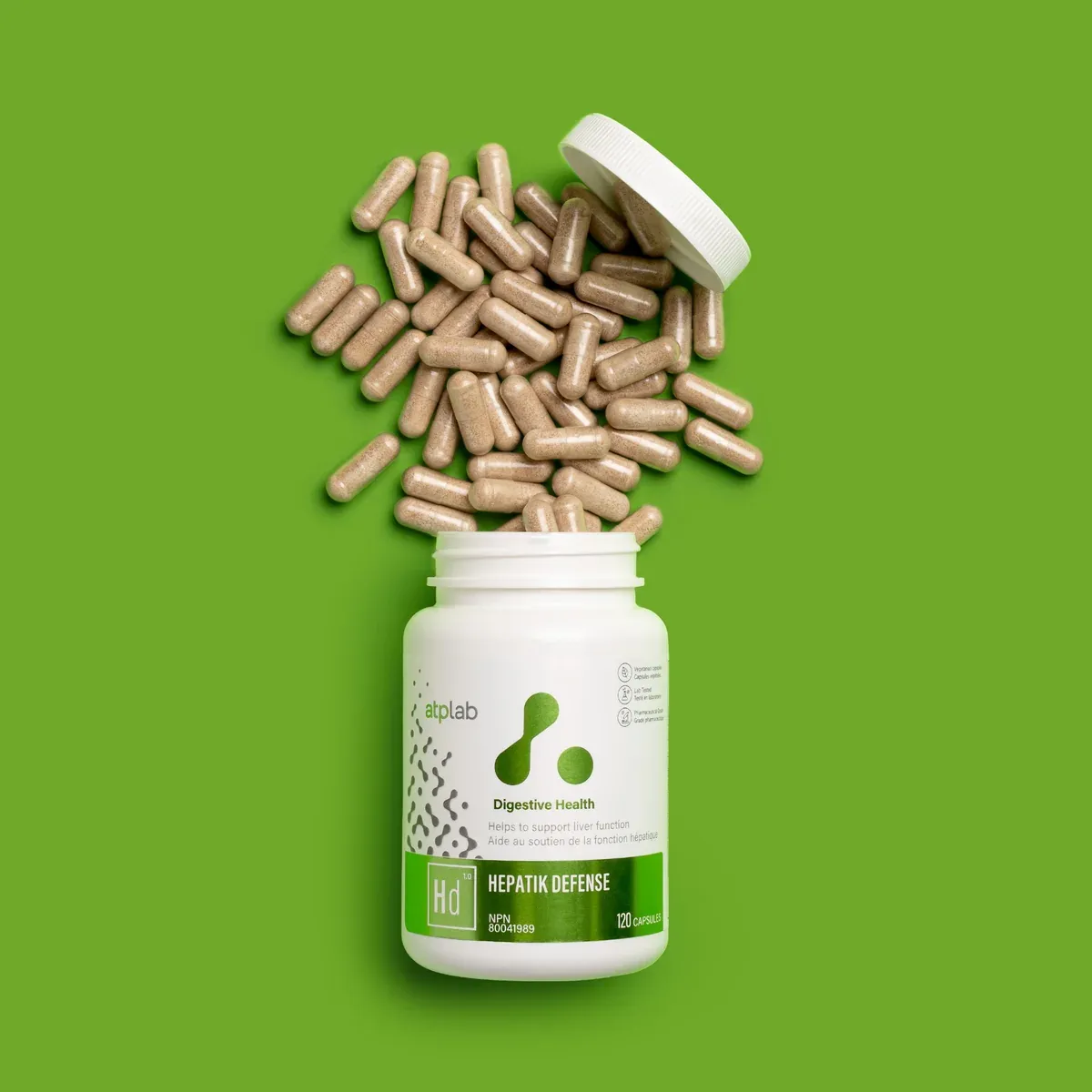ATP - HEPATIK DEFENSE - 120 CAPSULES