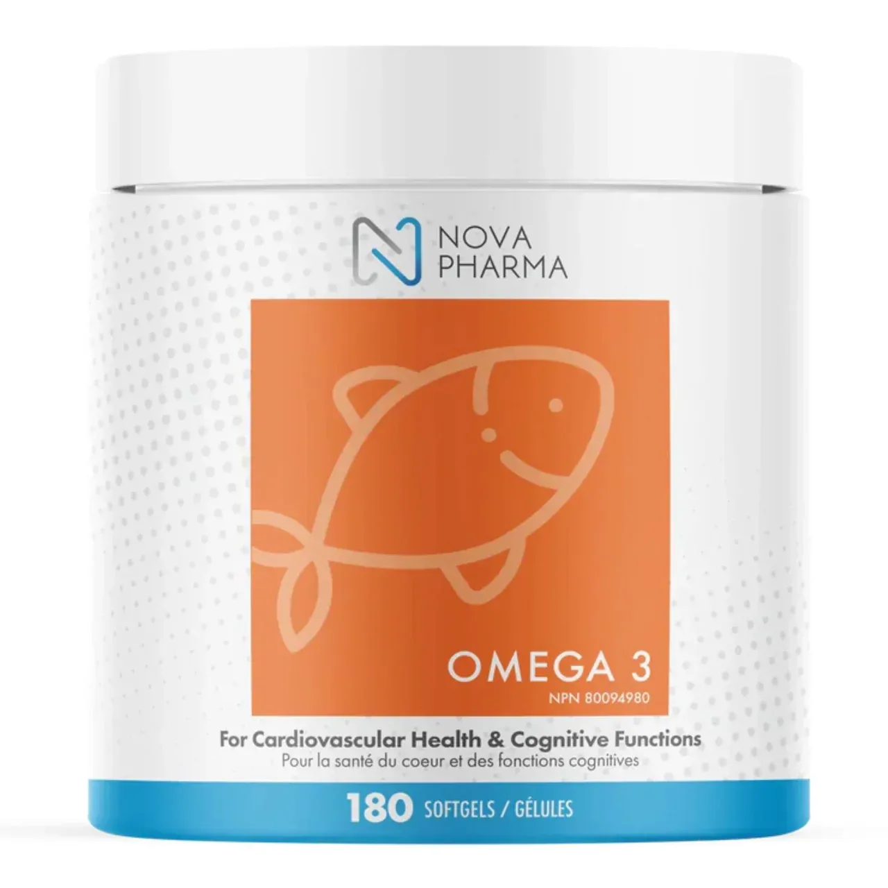 NOVA PHARMA - OMÉGA 3 - 180 CAPSULES